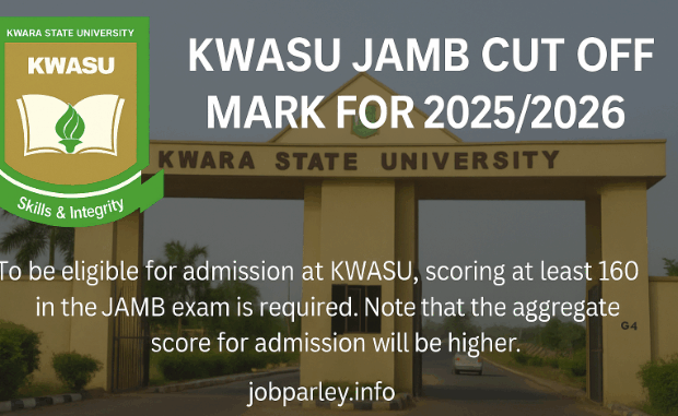 KWASU JAMB Cut Off Mark for 2025/2026 Academic Session