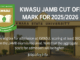 KWASU JAMB Cut Off Mark for 2025/2026 Academic Session