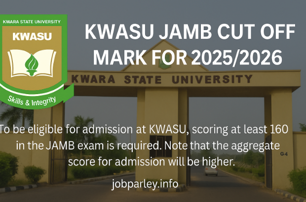 KWASU JAMB Cut Off Mark for 2025/2026 Academic Session