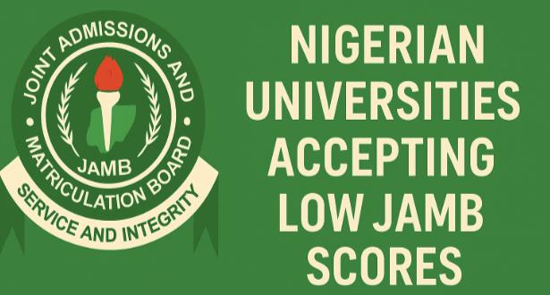 Nigerian Universities Accepting Low JAMB Scores (2025): Get Admission Without the Big Scores