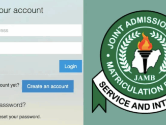JAMB Portal Login