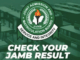 Check JAMB Result
