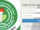 How to Login to JAMB Portal Using Registration Number