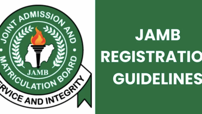 JAMB Registration Form 2026/2027