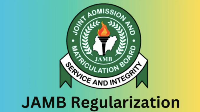 JAMB Regularization Portal